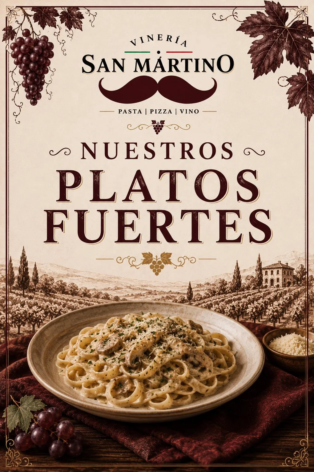 Menú, página 9